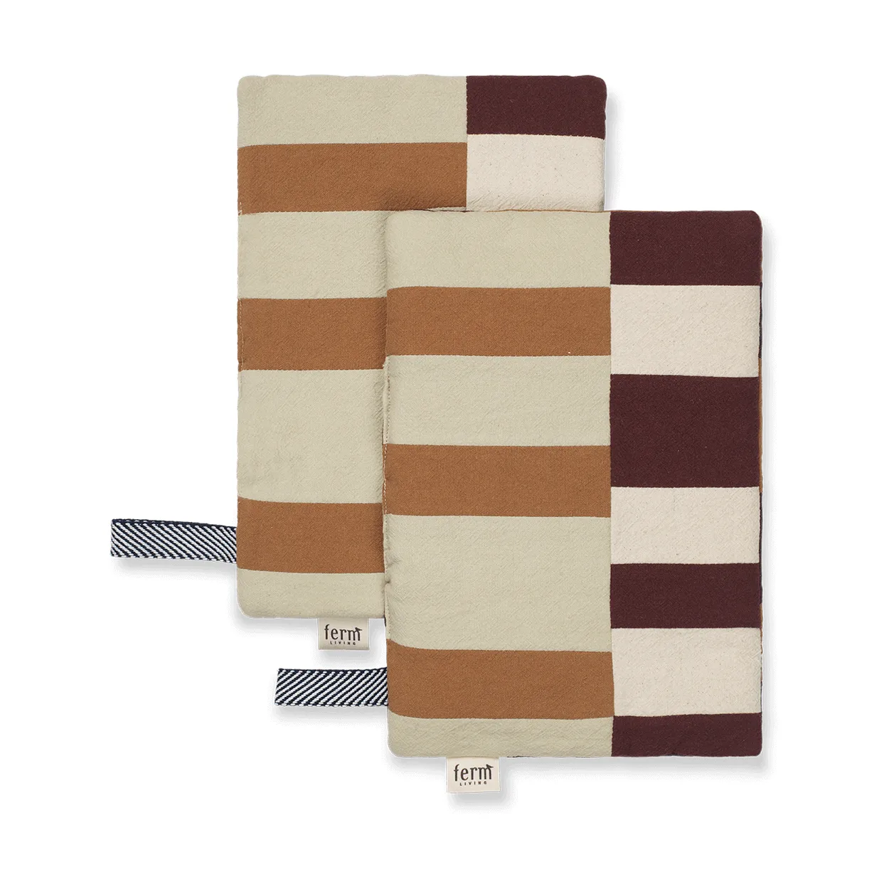 Ferm Living Section grydelap 2-pak Patchwork