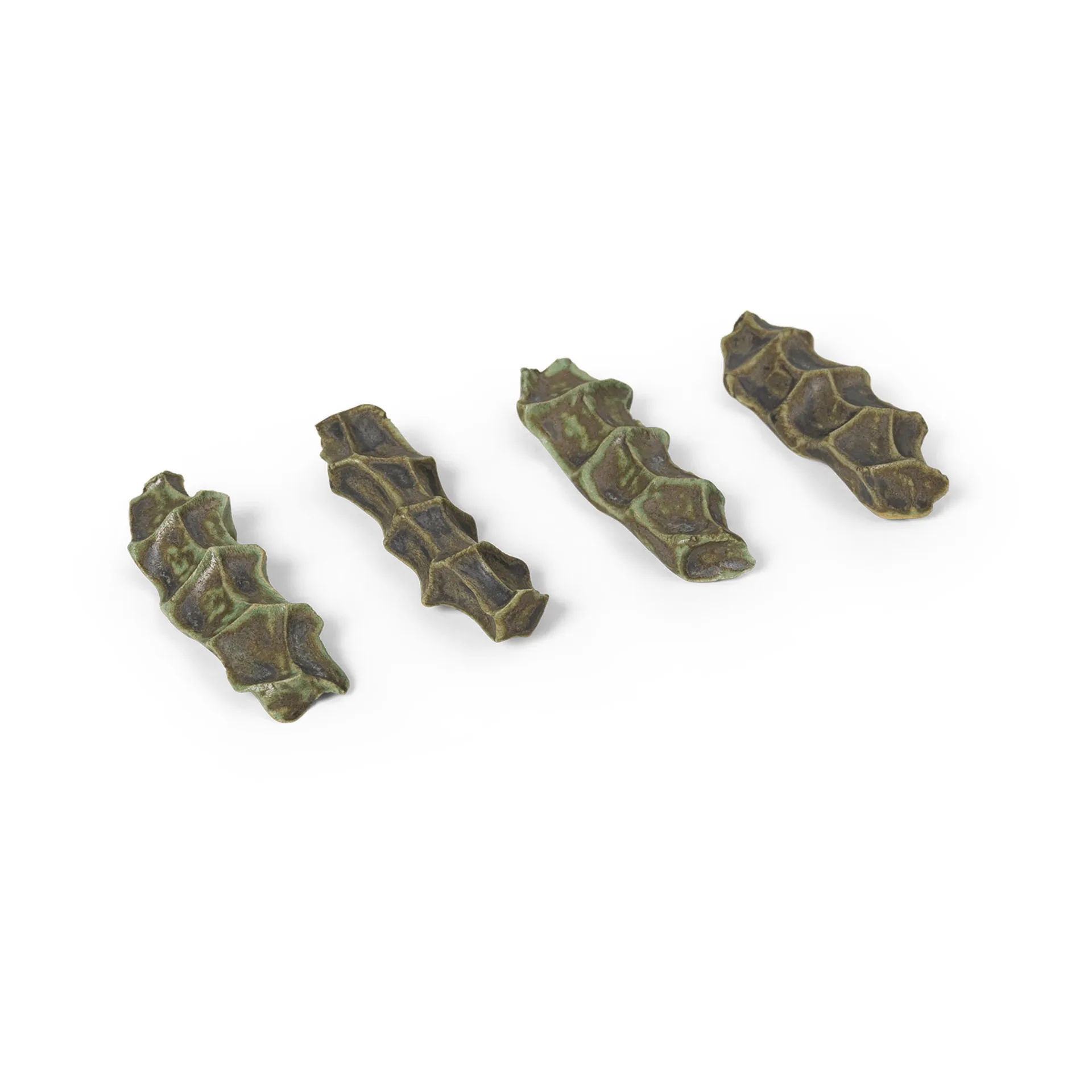 Serre bestikholder 4-pak, Moss green Ferm Living