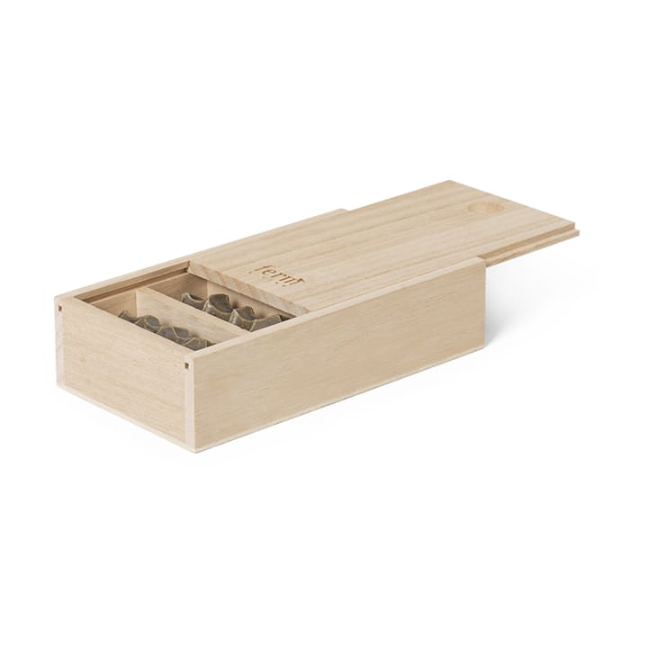 Serre bestikholder 4-pak, Moss green Ferm Living