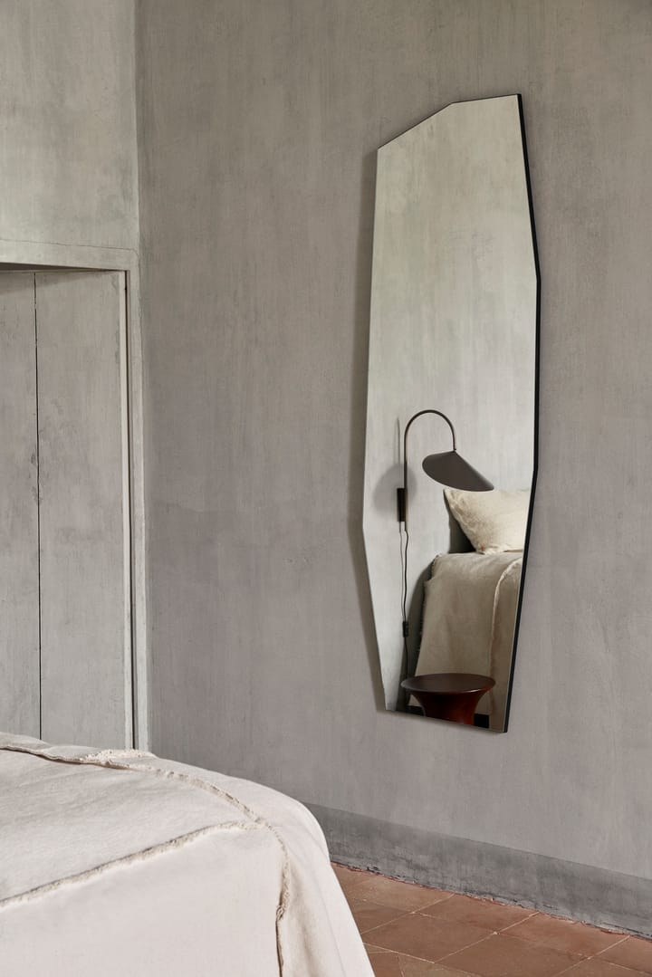 Shard spejl 57,8x165 cm, Black Ferm Living