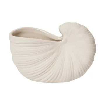 Shell krukke - Off-white, 11x5,5x7,7 cm - Ferm Living