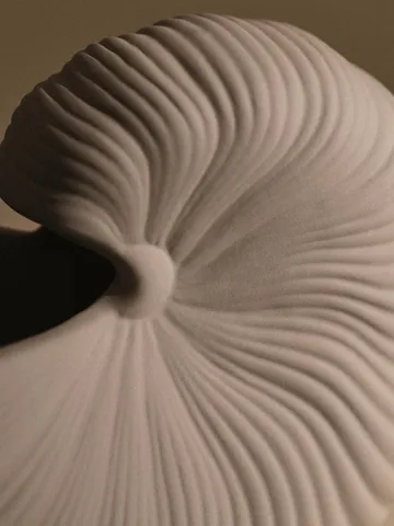 Shell krukke - Off-white, 23x11,5x16 cm - Ferm Living