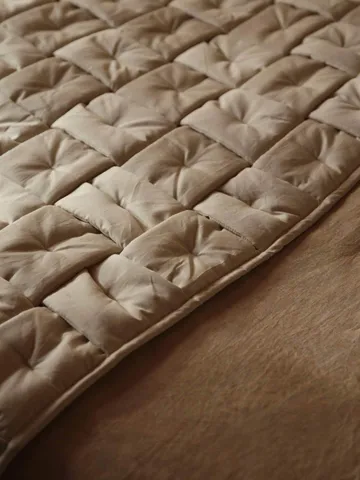 Sofi sengetæppe løber - Parchment, 70x250 cm - Ferm Living