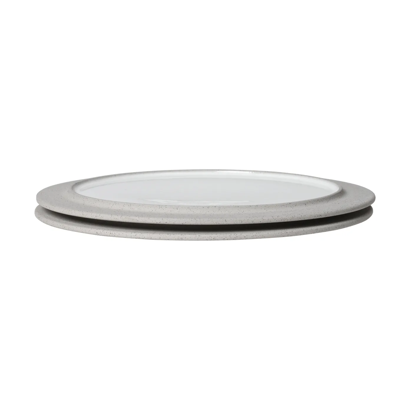 Sonae tallerken 2-pak, Grey-white, Ø28 cm Ferm Living