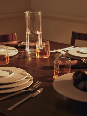 Sonae tallerken 2-pak - Grey-white, Ø28 cm - Ferm Living