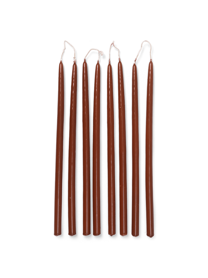 Spike lys Smalle 28 cm 8-pak, Rust Ferm Living
