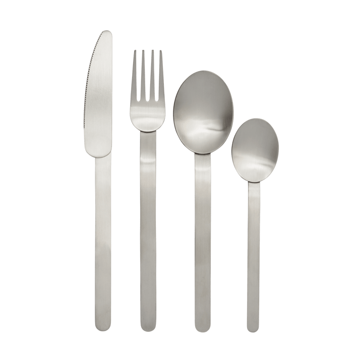 Stelo bestiksæt 4 dele - Brushed Stainless Steel - Ferm Living