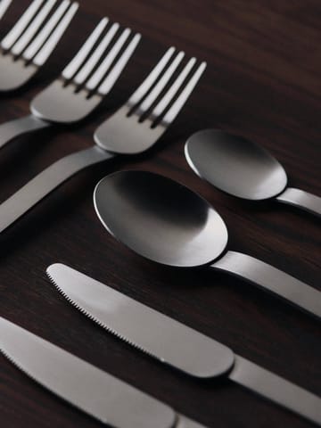 Stelo bestiksæt 4 dele - Brushed Stainless Steel - Ferm Living