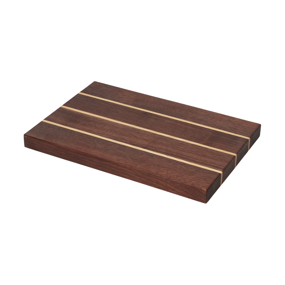Ferm Living Stribe skærebræt fine 25x36 cm Walnut-ash