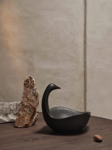 Swan Centrepiece - Black - Ferm Living