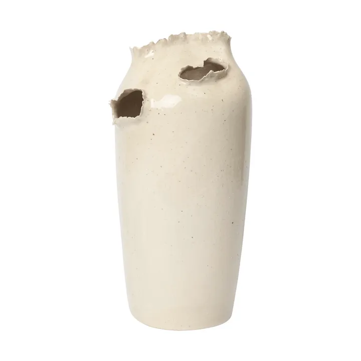 Tereo vase - Off-white speckle, 27 cm - Ferm Living