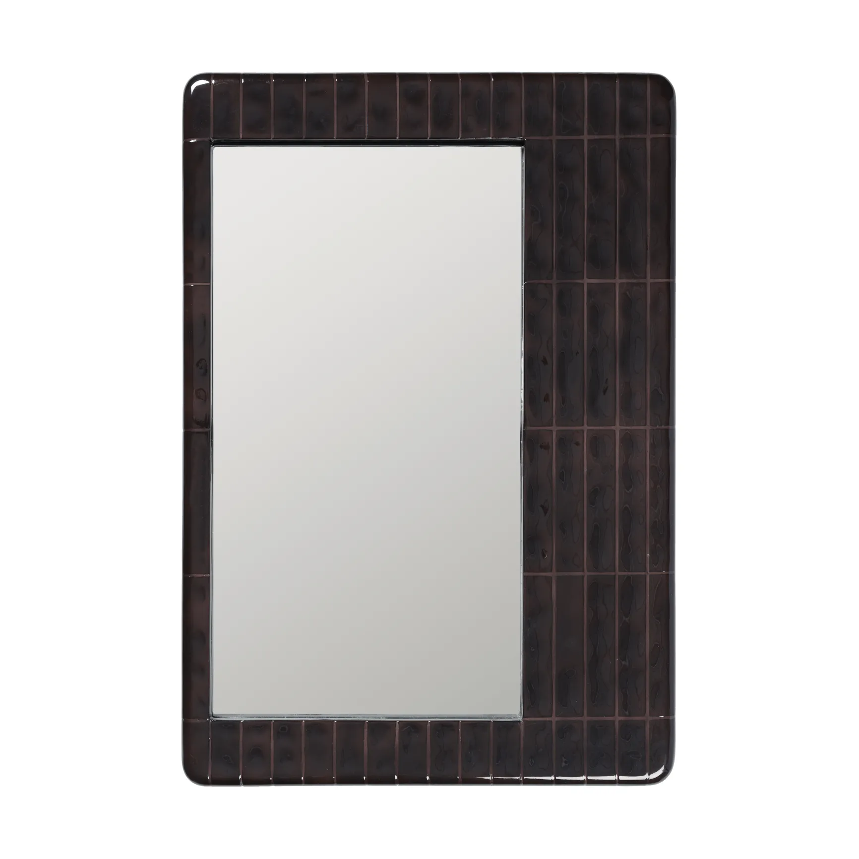 Tiling spejl, Dark chocolate, 59x85 cm Ferm Living