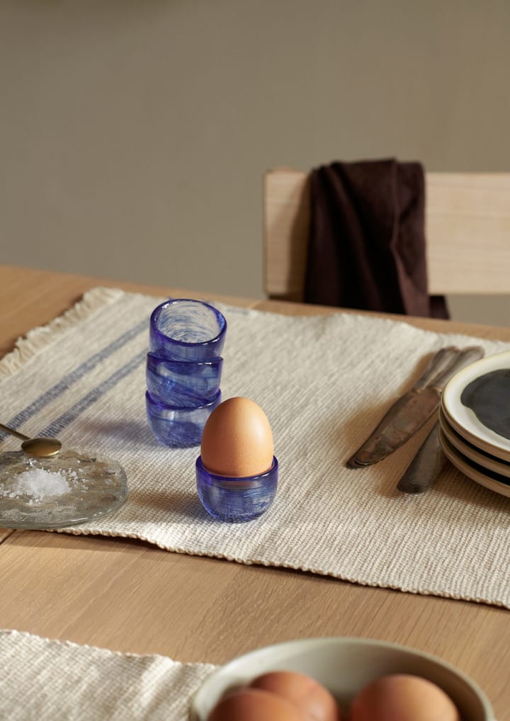 Tinta æggebæger 4-pak Ø4,8 cm, Blue ferm LIVING