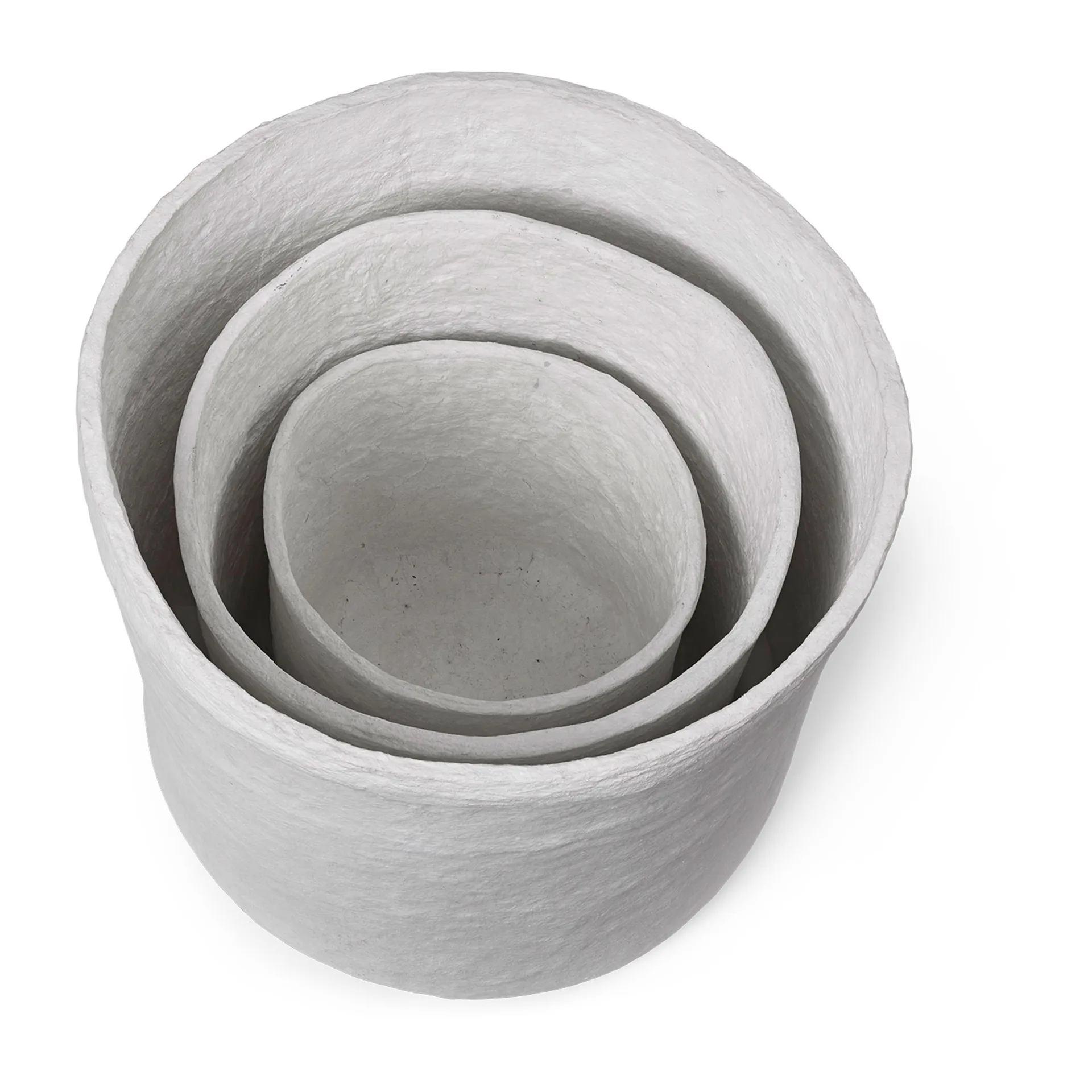 Vary opbevaringskurv 3 dele, White Ferm Living