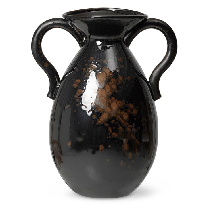 Verso gulvvase 49 cm, Sort-brun Ferm Living