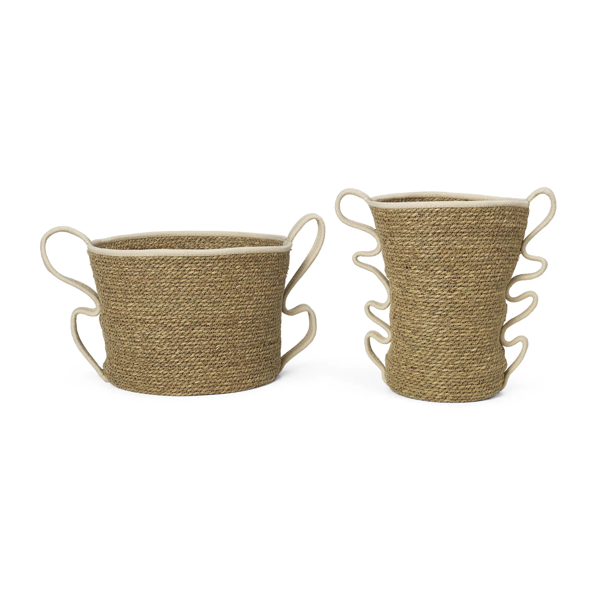 Verso opbevaringskurv 2 dele, Offwhite Ferm Living