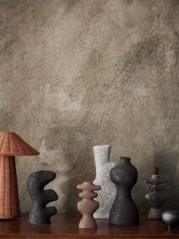 Yara lysestage large, Dark Sand Ferm Living