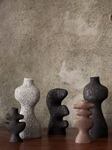 Yara lysestage small - Rustic Iron - Ferm Living