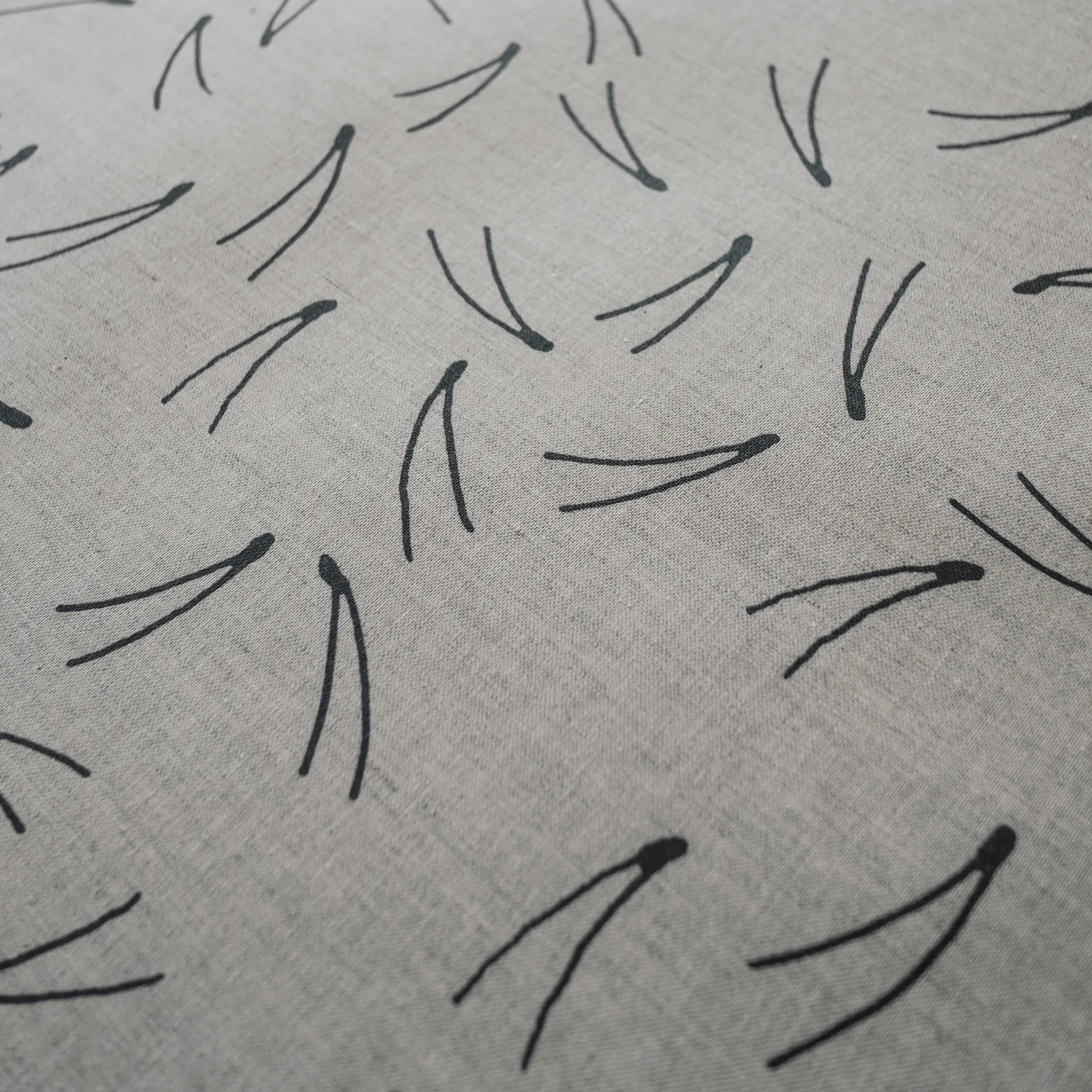 Barr borddug 137x238 cm, Sort/Natur Fine Little Day