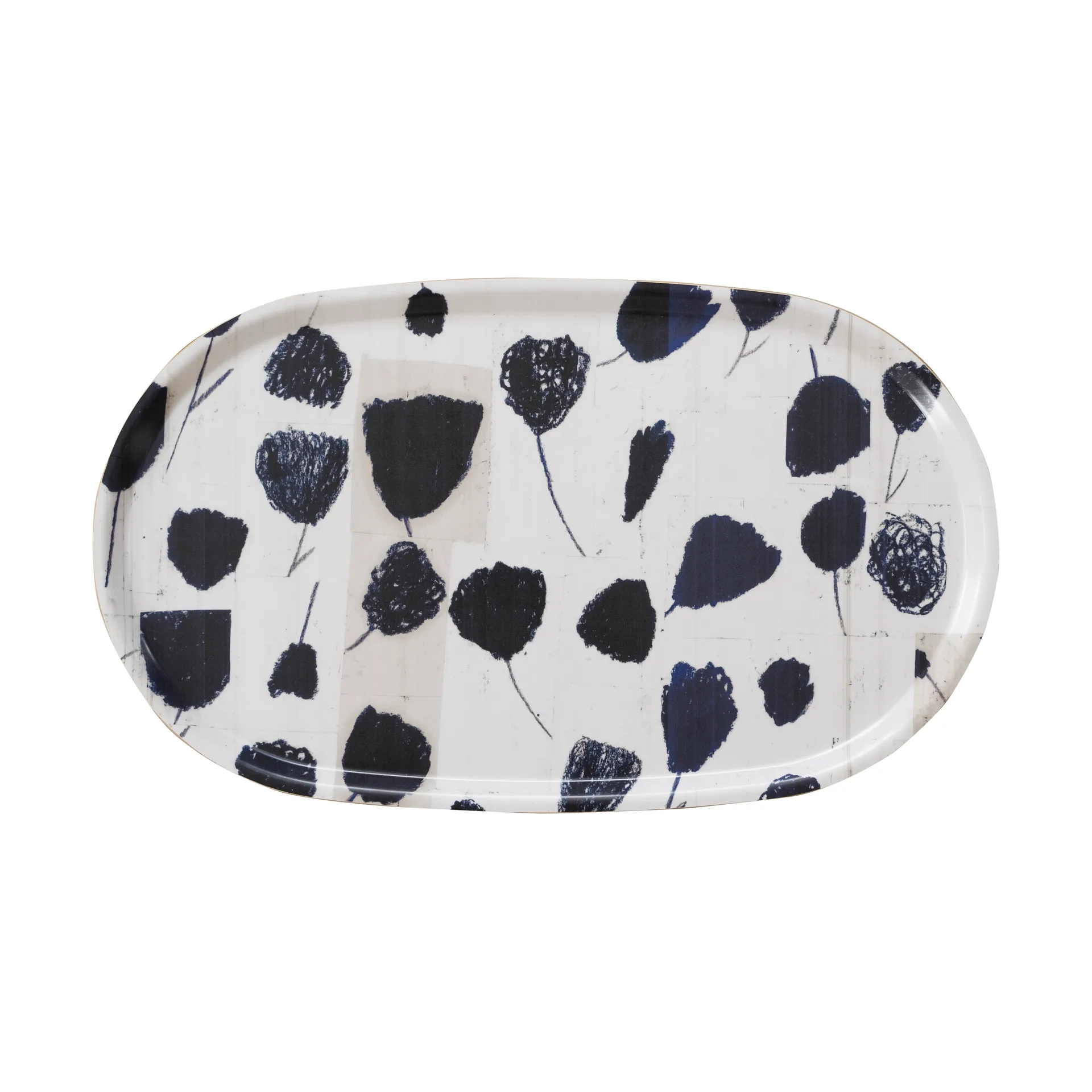 Bouquet bakke 33x55 cm, Black-white Fine Little Day