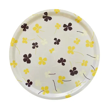 Clover bakke Ø38 cm - White-yellow - Fine Little Day