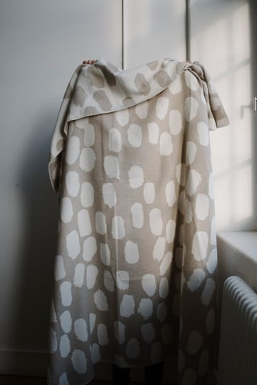 Dots tæppe 140x180 cm - Beige - Fine Little Day