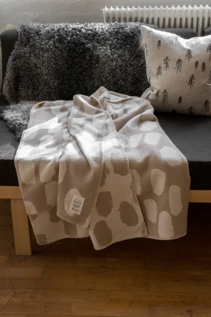 Dots tæppe 140x180 cm, Beige Fine Little Day