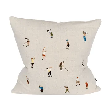 Golfers pudebetræk 48x48 cm - Natur - Fine Little Day
