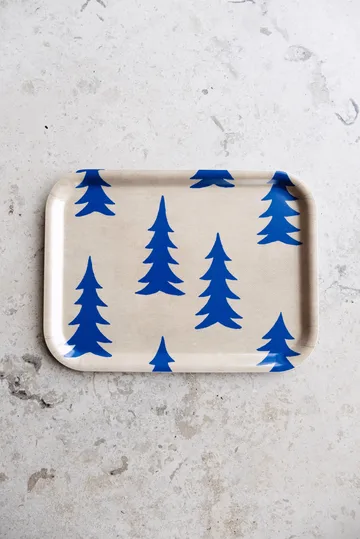 Gran bakke 20x27 cm - Natur-blå - Fine Little Day