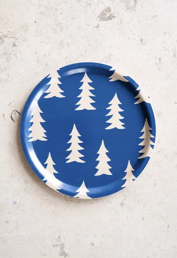 Gran bakke - Blå-natur, Ø31 cm - Fine Little Day