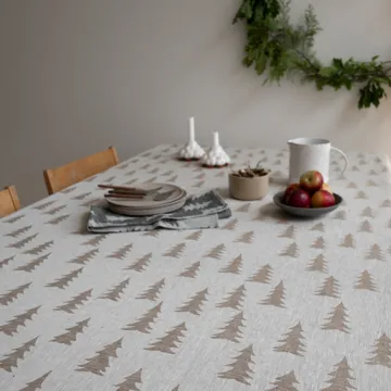 Gran dug hør 147x147 cm - Sand - Fine Little Day