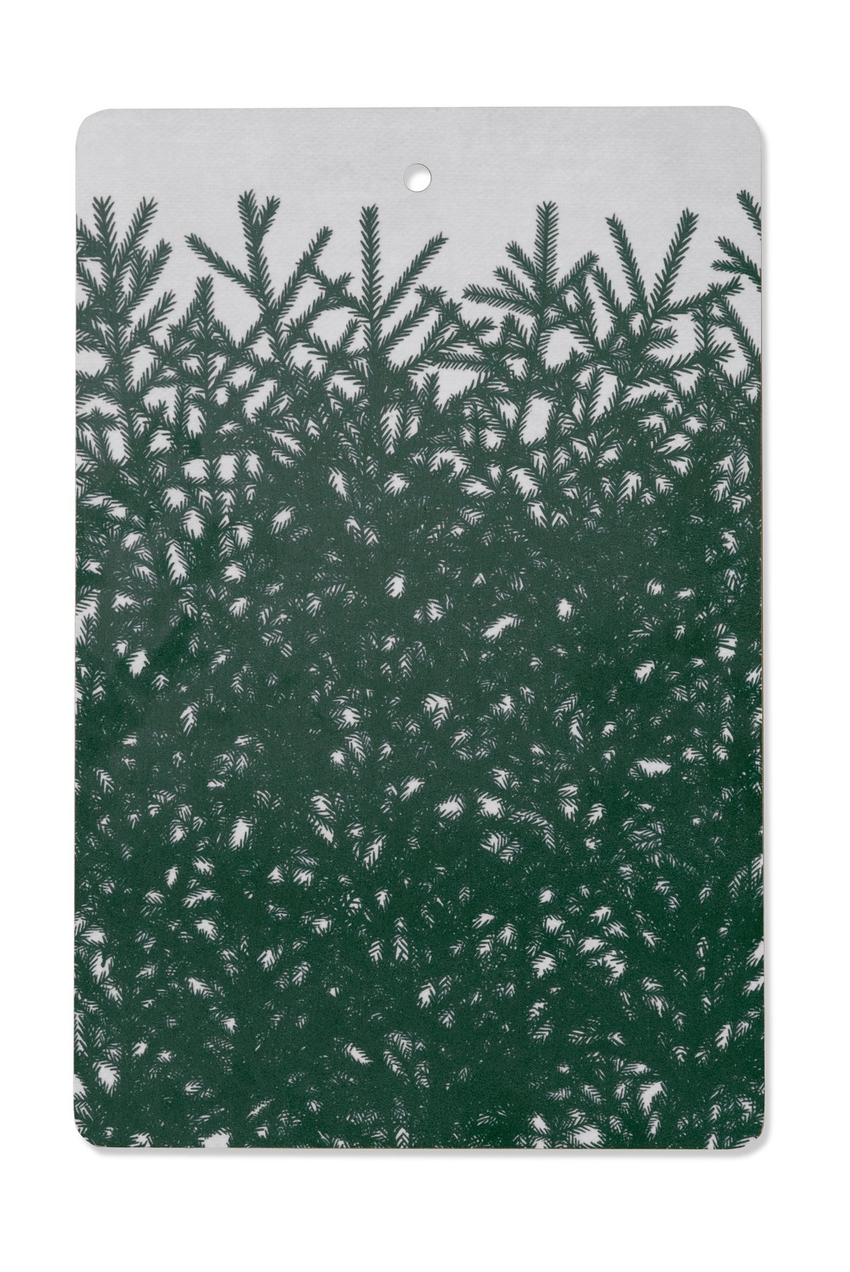 Fine Little Day Granris skærebræt 21×31 cm Hvid/Grøn