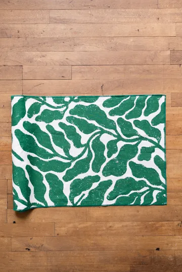 Leaves løber - Green, 45x180 cm - Fine Little Day