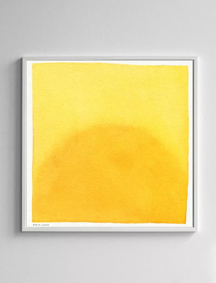 Morning Poster 70x70 cm, Gul Fine Little Day