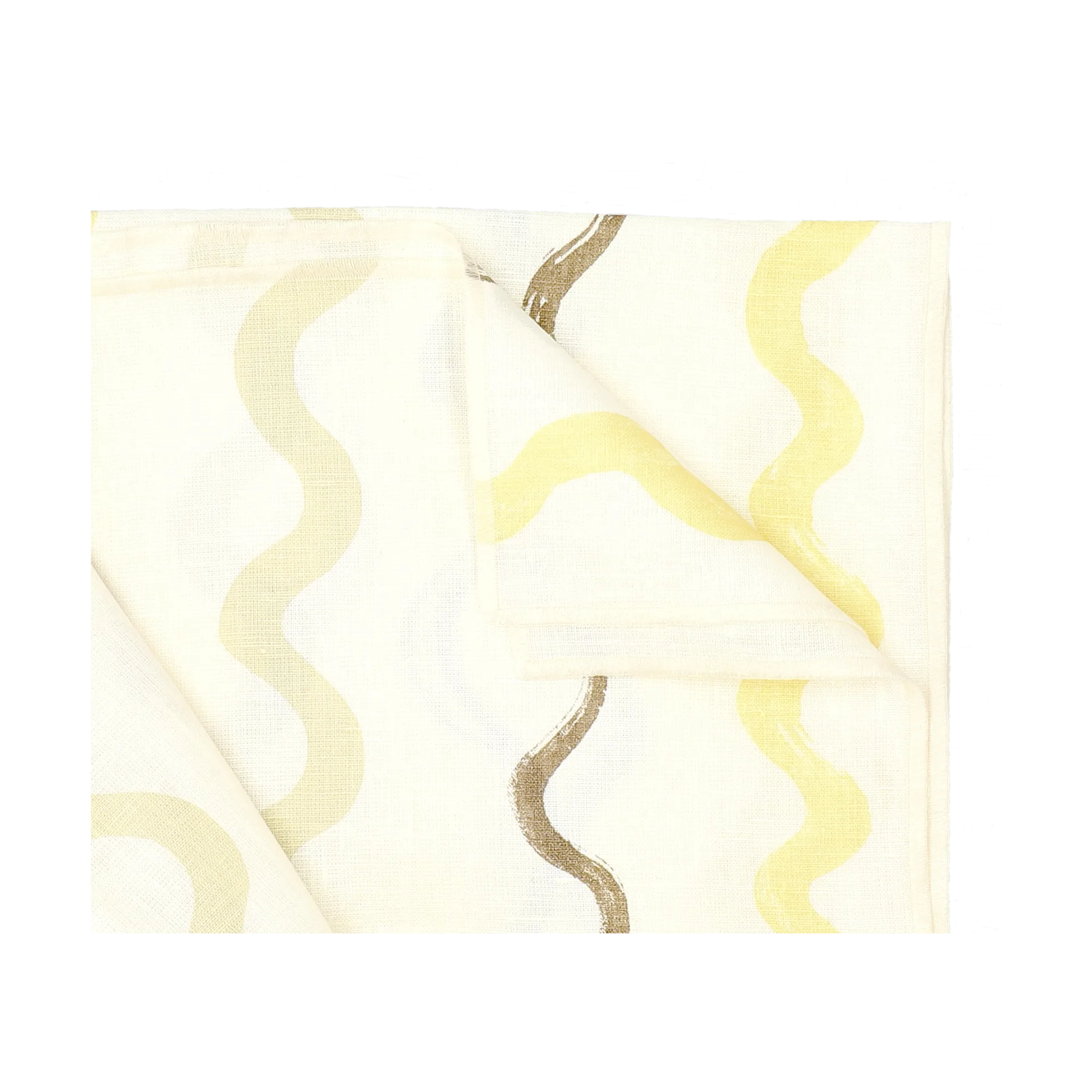 Randig borddug 149x250 cm, White-yellow Fine Little Day