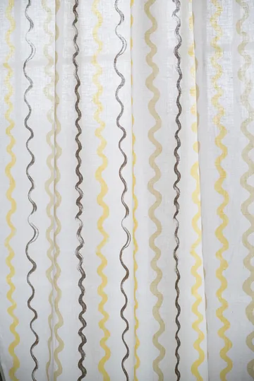 Randig gardin 147x250 cm - White - Fine Little Day