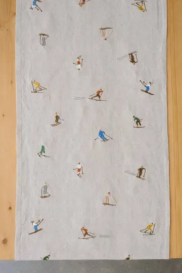 Skiers bordløber - Natur, 45x150 cm - Fine Little Day