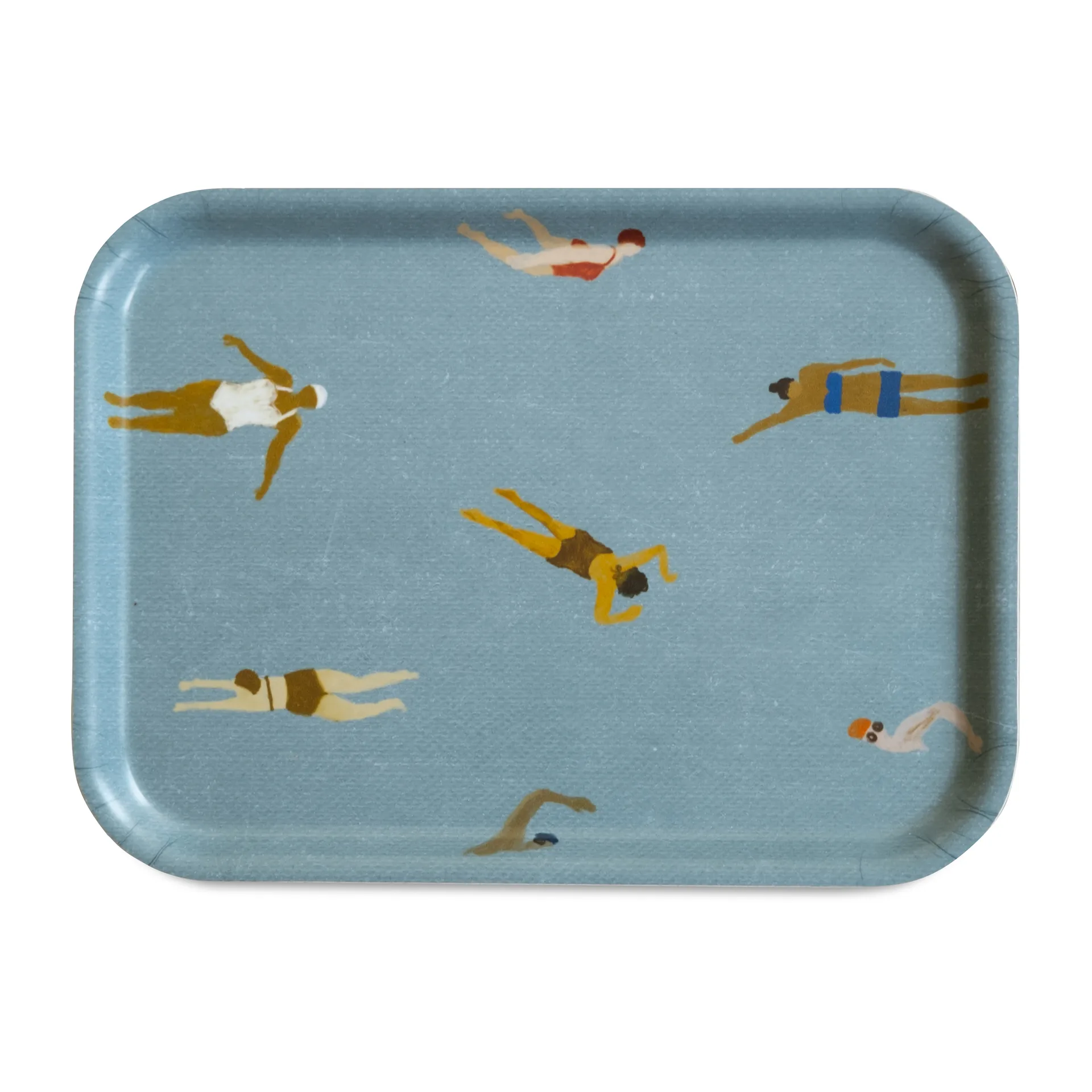 Swimmers bakke 20x27 cm, Blå Fine Little Day