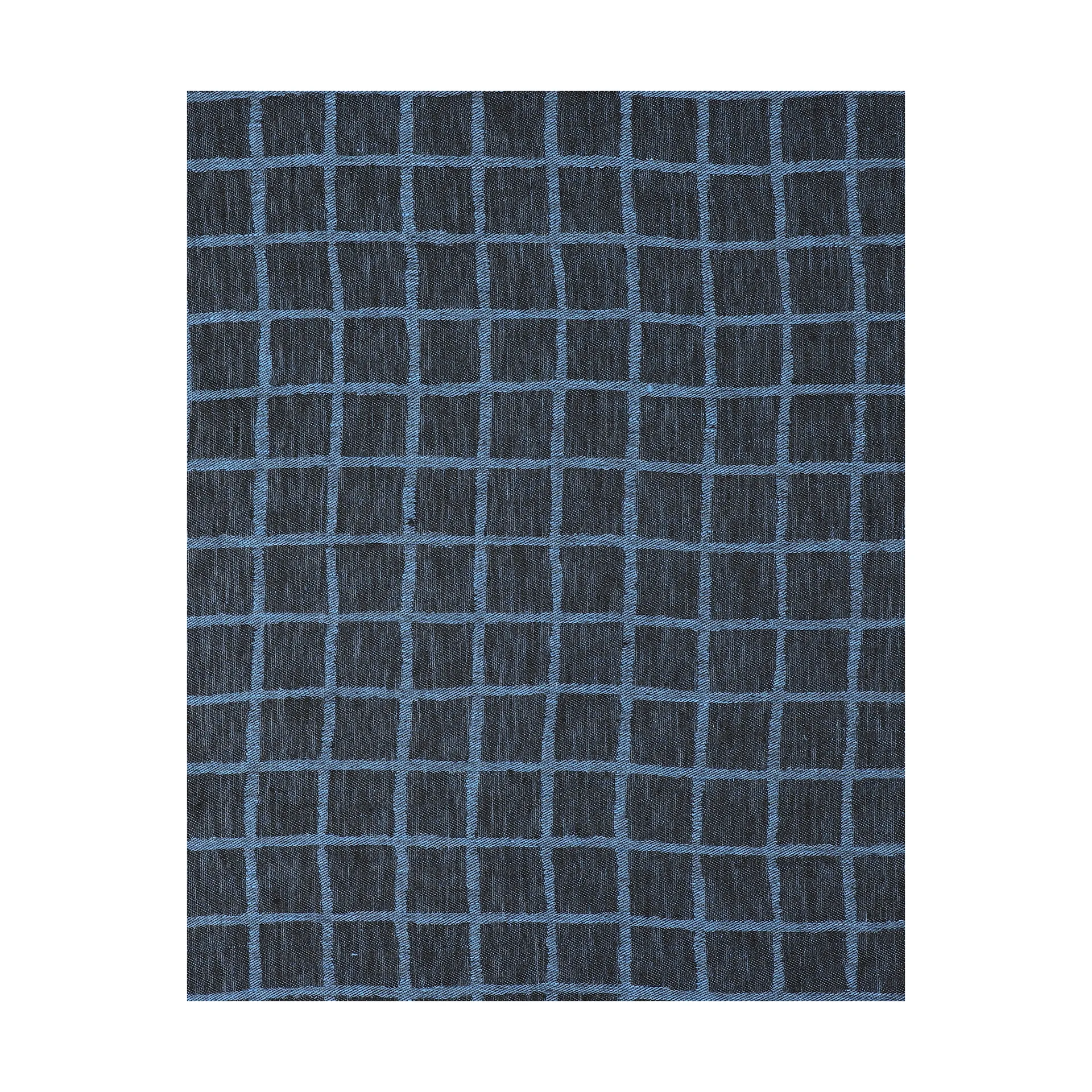 Ternet jacquardvævet borddug 147x250 cm, Blue-black Fine Little Day