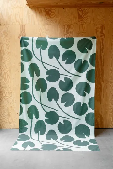Water lilies dug - Lysegrøn-grøn, 147x147 cm - Fine Little Day