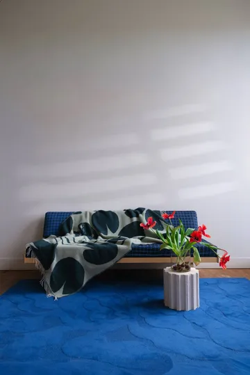Water lilies plaid 130x220 cm - Grøn - Fine Little Day