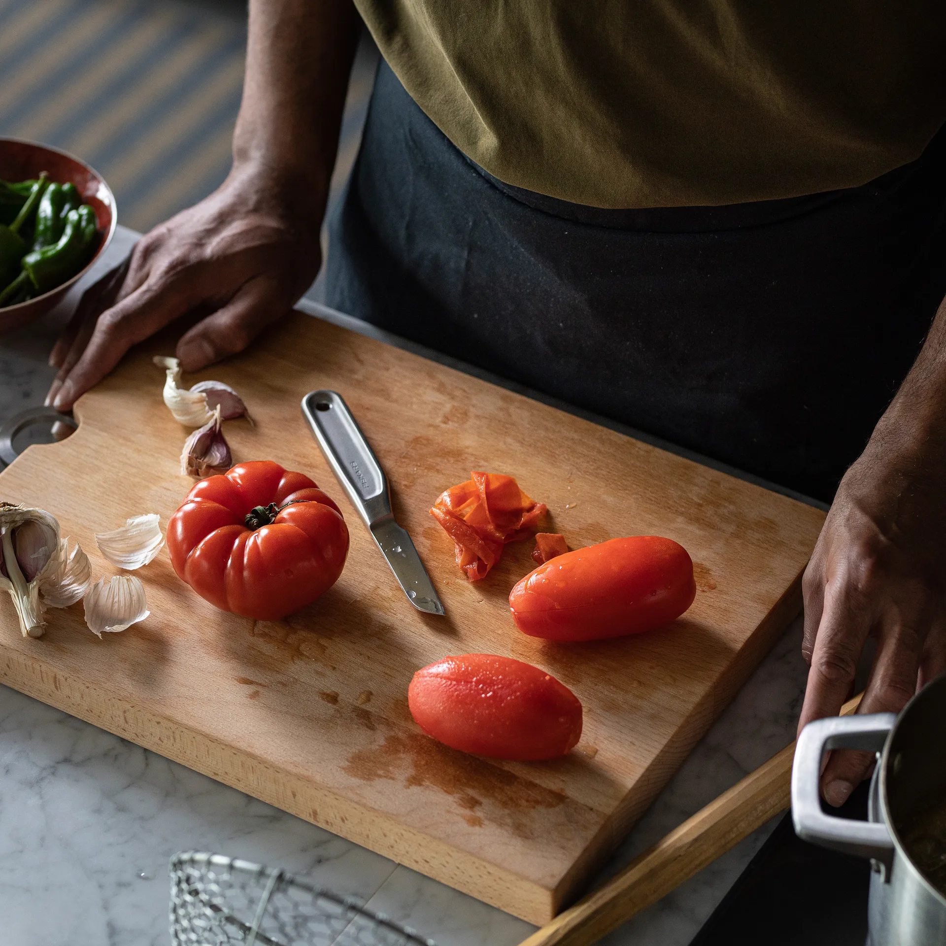 All Steel urtekniv, 7 cm Fiskars