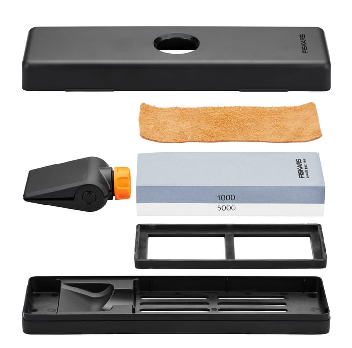 Fiskars slibestenssæt, Sort/Orange Fiskars