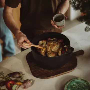 Folken gryde - Med låg, 6 L - Fiskars