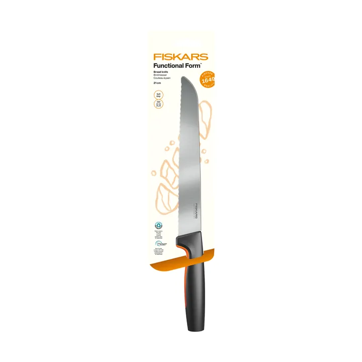 Functional Form brødkniv - Rustfrit stål - Fiskars