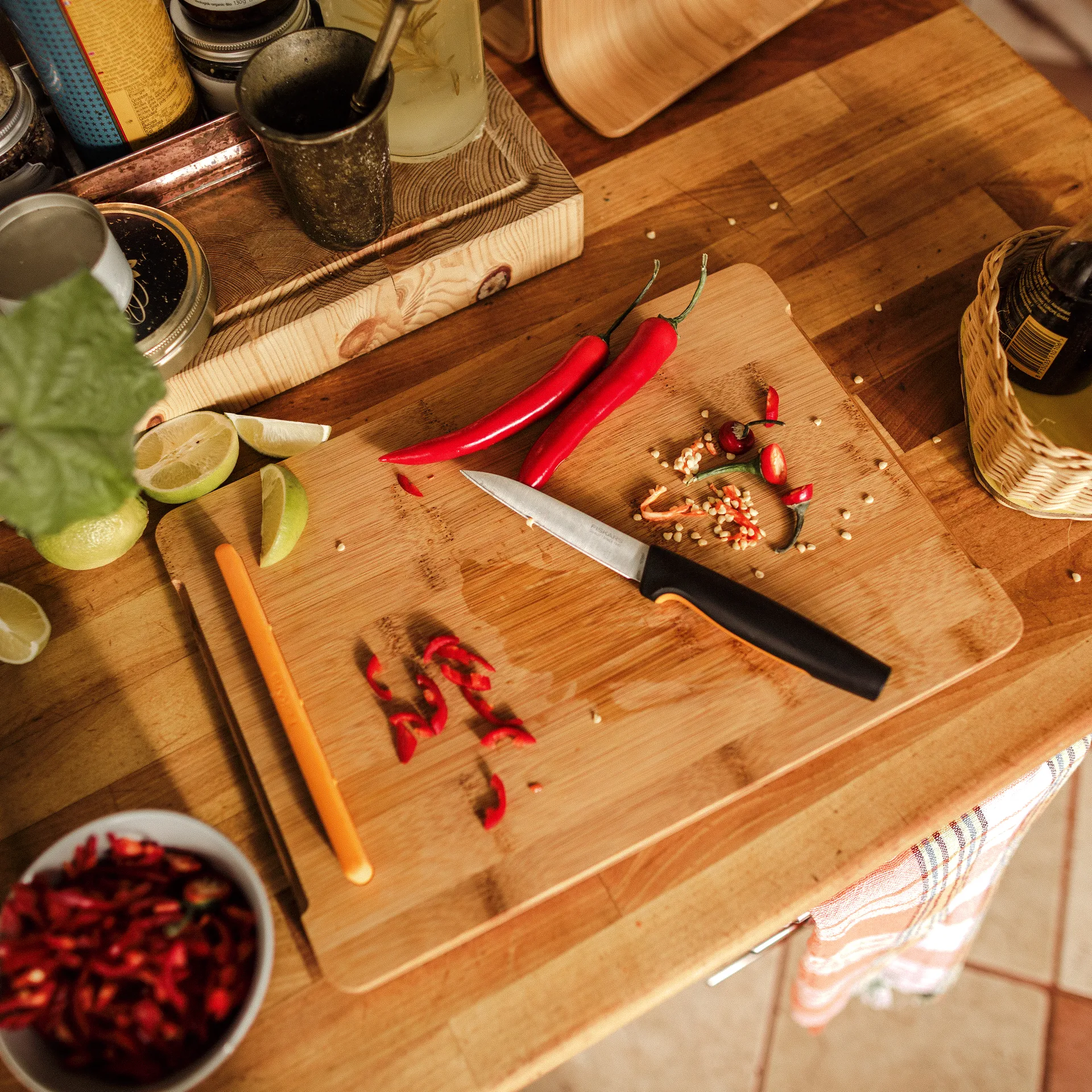 Functional Form grøntsagskniv, 11 cm Fiskars