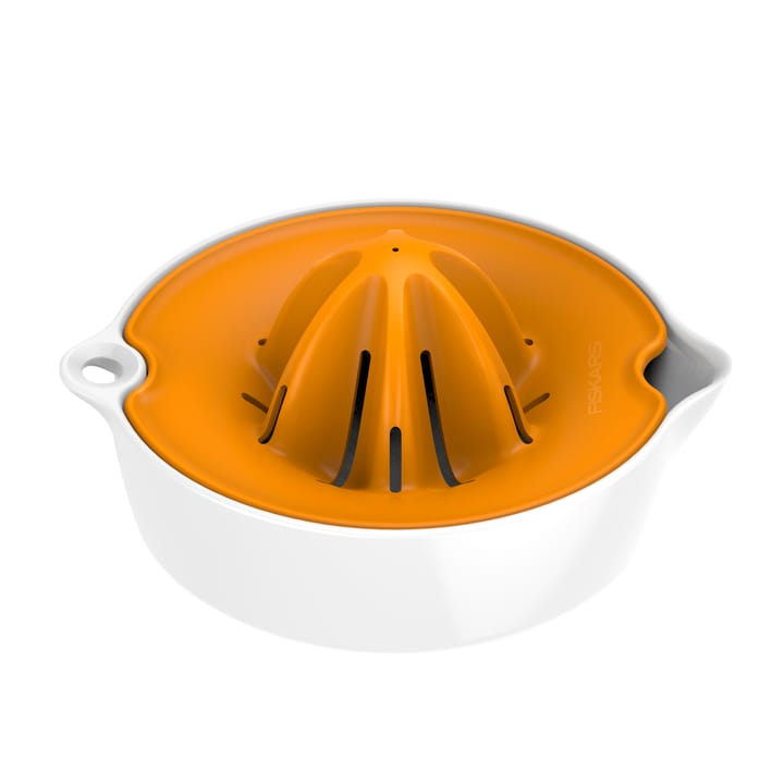Functional Form juicepresser, orange/hvid Fiskars