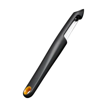 Functional Form kartoffelskræller - Sort, frugtskræller, bevægeligt blad - Fiskars