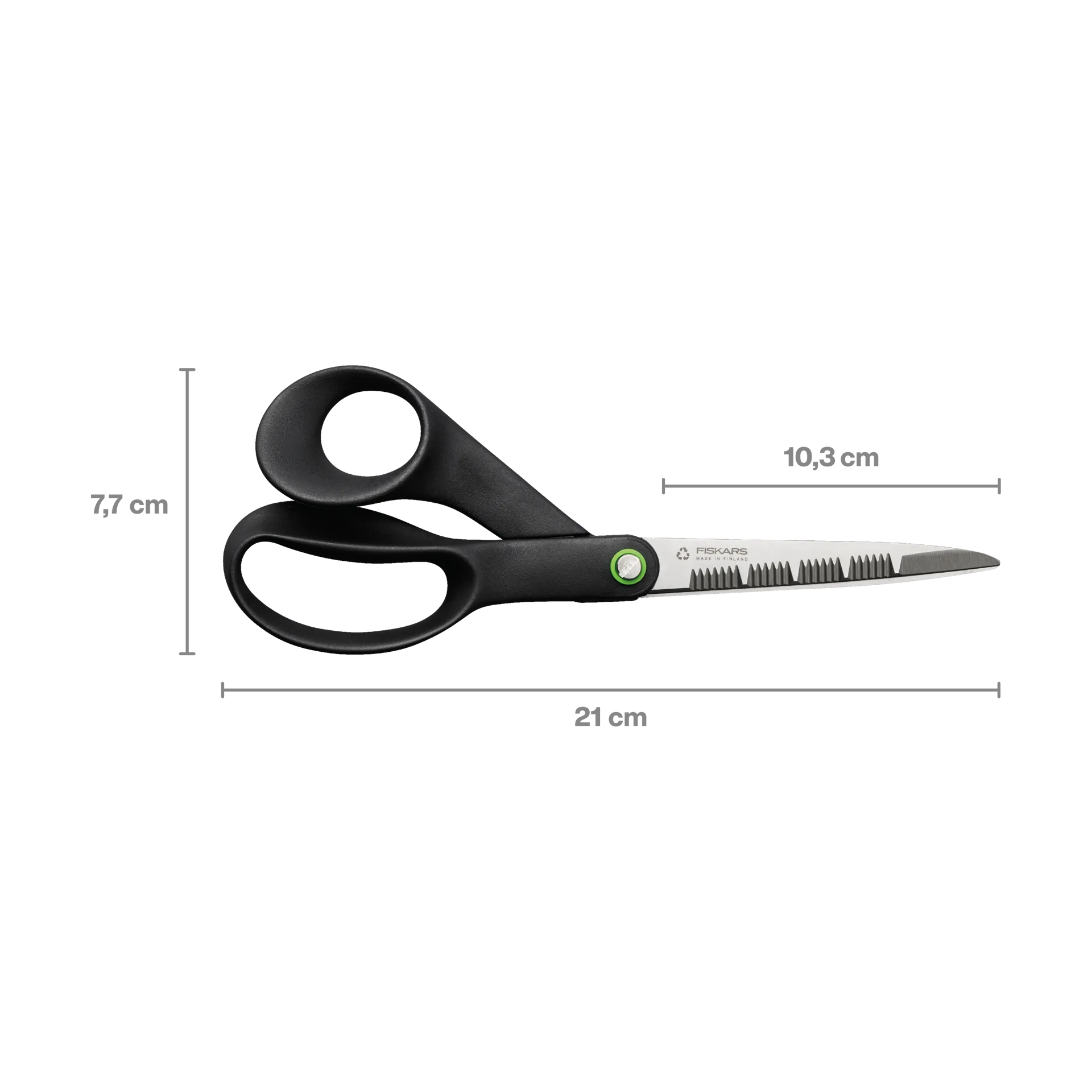Functional Form køkkensaks 21 cm, Sort Fiskars