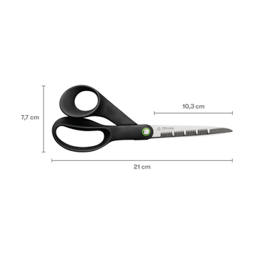 Functional Form køkkensaks 21 cm - Sort - Fiskars